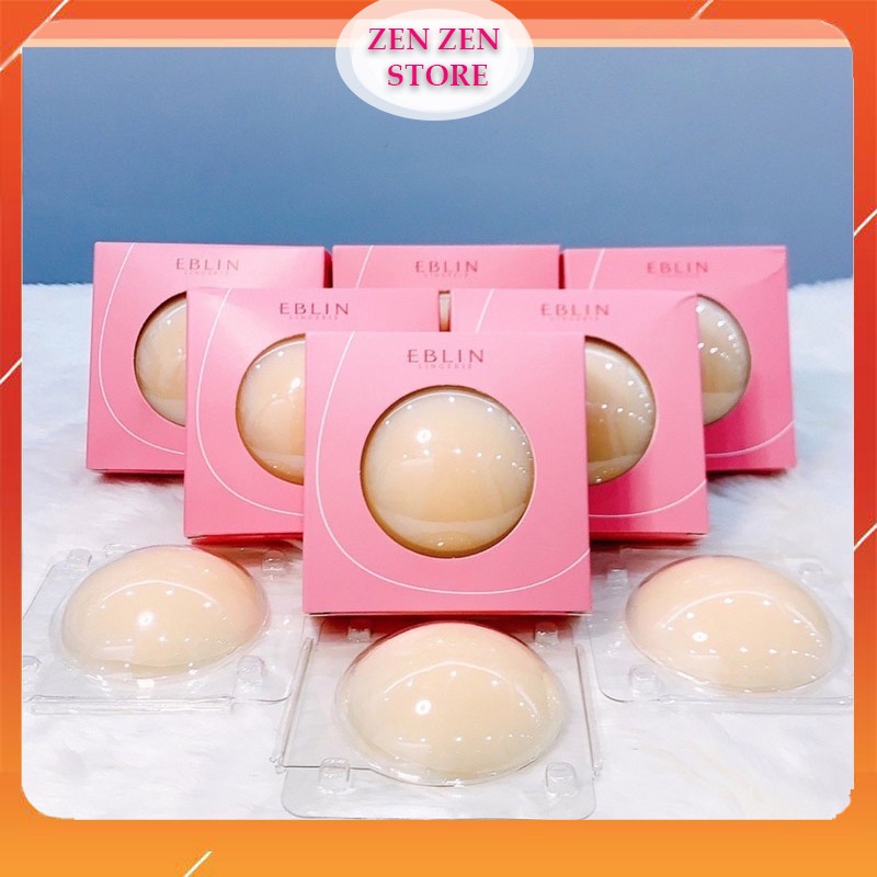 Miếng dán ngực silicon nhiệt tự thân EBLIN dán ti siêu mỏng ôm khít ...