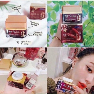 Kem nhân sâm - Kem trắng da chiết xuất nhân Sâm Ngày và Đêm My Gold 50ml [Chính Hãng Hàn Quốc]