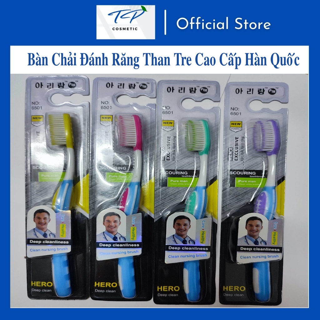 1 Bàn Chải Đánh Răng Than Tre Cao Cấp Adangumi Hàn Quốc (Hero Deep ...