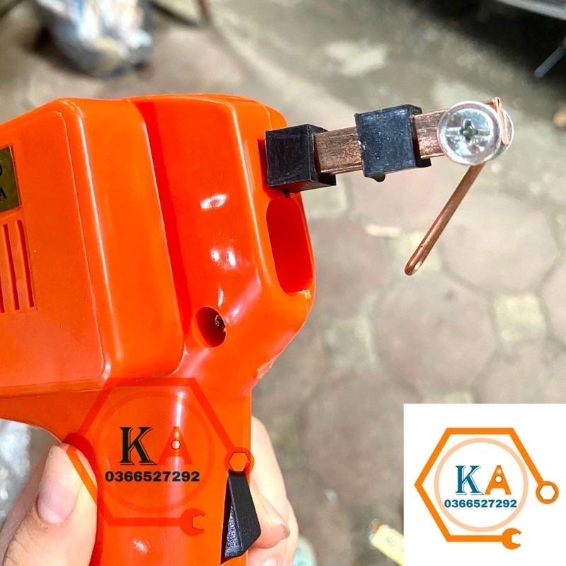 Mỏ Hàn Xung 220V-100W Bách Khoa Chuẩn ( Tặng 01 thiếc OK 100g, 01 hộp nhựa thông, 03 mũi hàn xung )