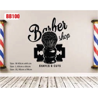 Decal dán làm đẹp cửa tiệm Barber và Salon thu hút khách hàng tăng doanh thu P7