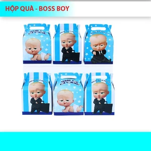 Hộp quà chủ đề bé trai Set 6 cái