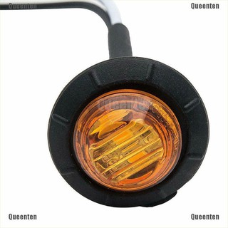 Đèn LED báo bên hông tròn nhỏ 3/4" 12V tiện dụng cho xe tải