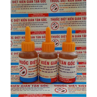 Thuốc diệt kiến gián tận gốc chế phẩm diệt kiến sinh học bằng mồi nhử hiệu quả sau 24 giờ