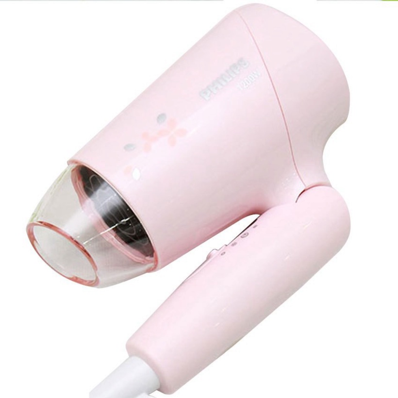 Ảnh Máy Sấy Tóc Philips BHC010/00 Hồng - 1200W + 2 Tốc Độ Sấy + Sấy Mát - BH 2 Năm 1