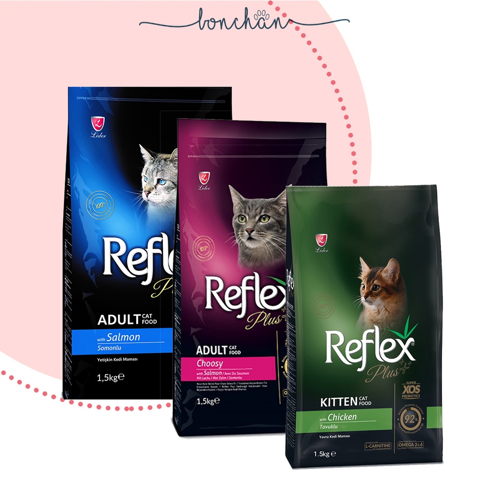 Hạt Reflex Plus cho mèo các loại túi 1,5kg | Shopee Việt Nam