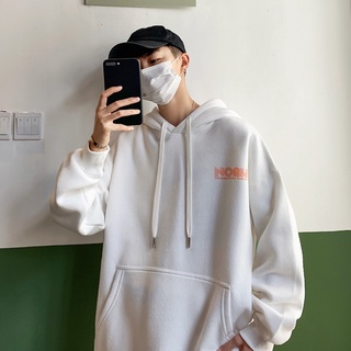 Áo hoodie nam tay dài dáng rộng phong cách retro thời trang xuân thu