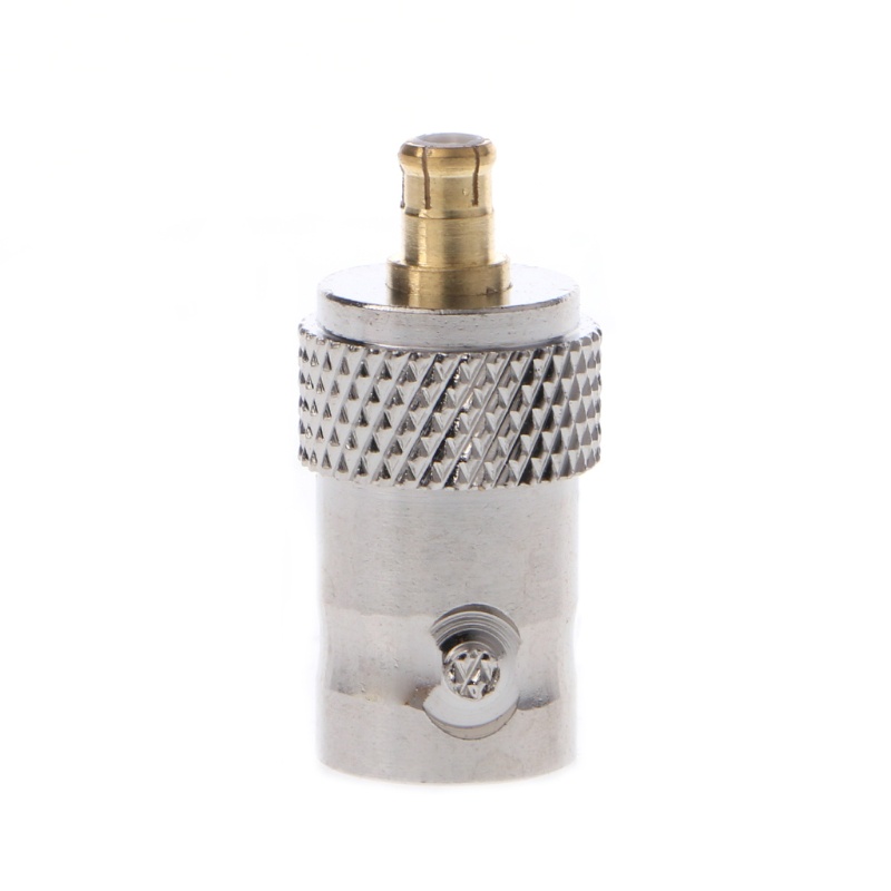 BNC Female Jack to MCX Male Plug Straight RF Coax Coaxial Connector Adapter