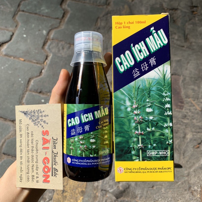 Cao Ích Mẫu Opc (Luôn Có Date Mới) - Tiệm Thuốc Bắc Sài Gòn | Shopee Việt  Nam