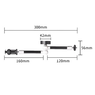 Tay kỳ lạ 11 Inch Magic Arm cho màn hình LCD máy ảnh DSLR
