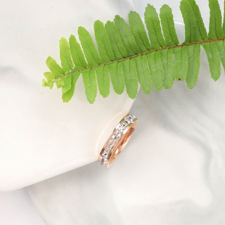 Nhẫn nam nữ LAMY Eternity Ring Rose Gold 8022