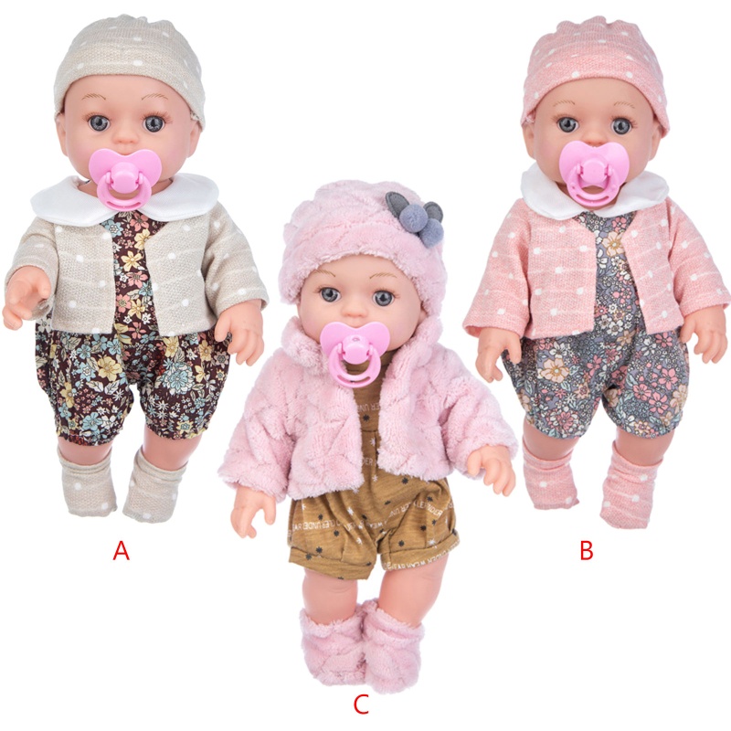 Búp bê em bé đang nằm bằng silicone mềm giống như thật