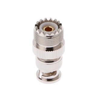 Dusur BNC Nam Cắm Vào UHF SO239 PL-259 Nữ Jack RF Đồng Trục Đầu Nối Cáp