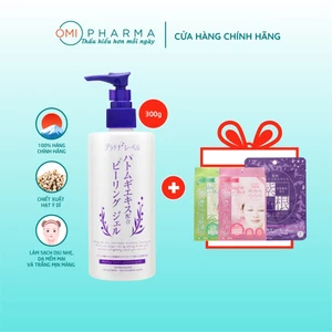 Gel Tẩy Tế Bào Chết Reihaku Hatomugi Nhật Bản (Chai 300g)
