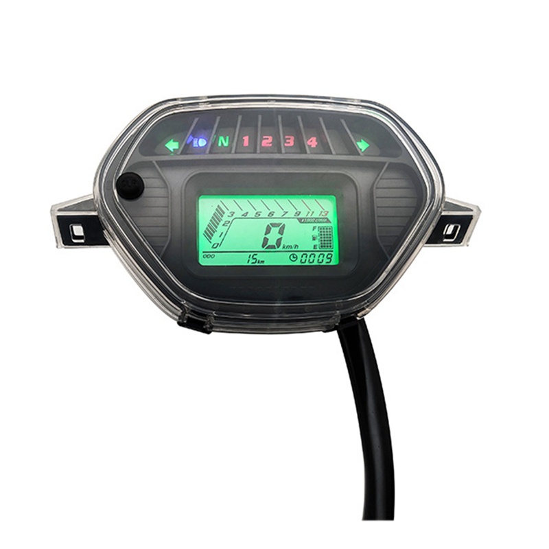 Máy đo kỹ thuật số PNP Máy đo tốc độ Alpha cho Honda Wave 100 Old / Ex5 Class / Wave Alpha 110 CX CD Đồng hồ tốc độ LCD