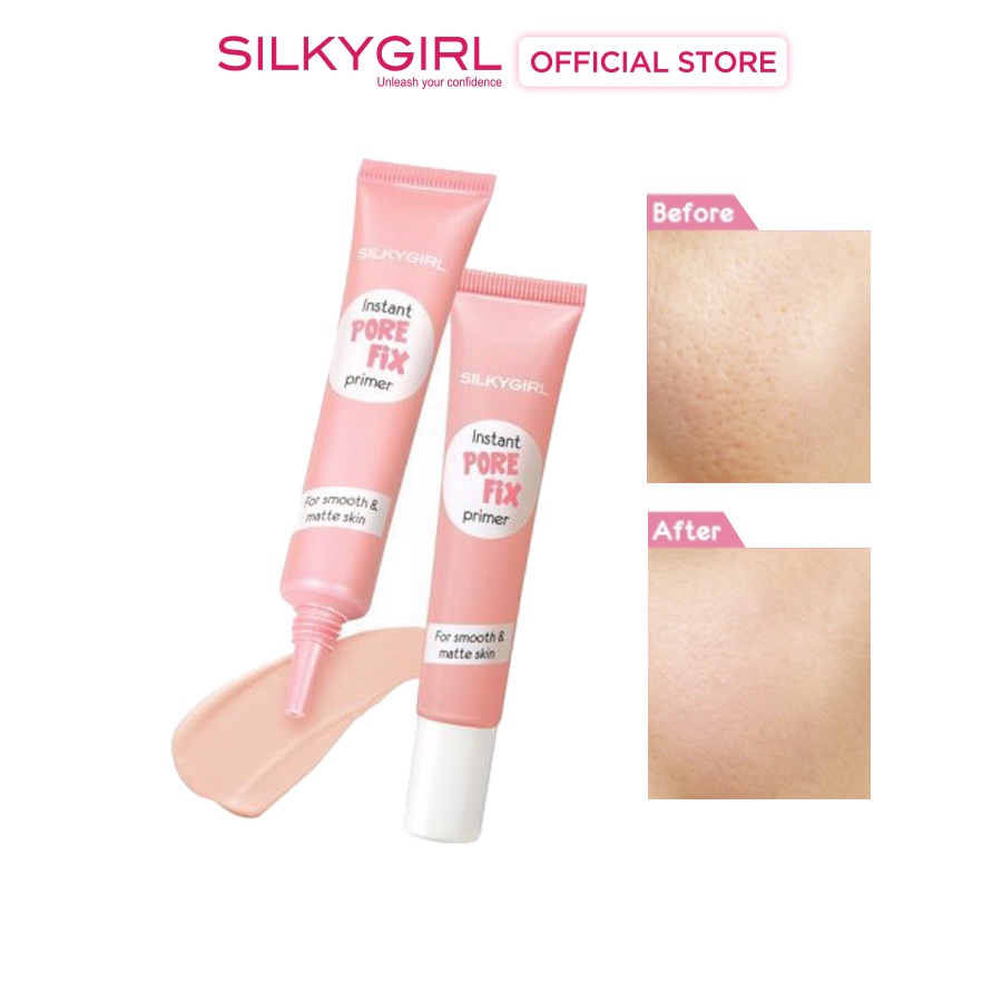 Ảnh Kem Lót Che Lỗ Chân Lông Silkygirl Instant Pore Fix Primer 15ml 1