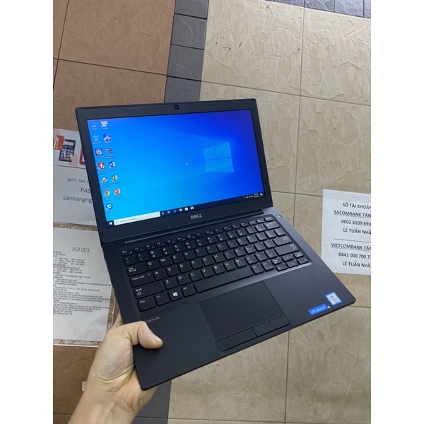 Laptop Dell Latitude E7280 core i7 7600U ram 8gb ssd 256gb 12.5 inch