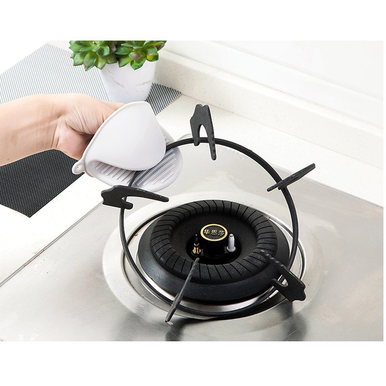 Set 2 miếng nhấc nồi 💚CAM KẾT CHUẨN💚Lót tay nhấc nồi cao silicon cách nhiệt chịu nóng nhiều màu