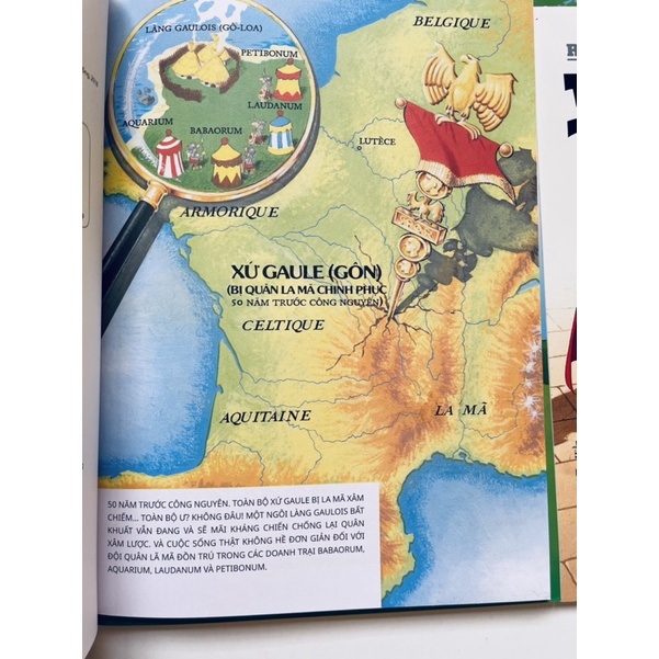 Ảnh Sách – Những cuộc phiêu lưu của ASTÉRIX –Truyện tranh Pháp 3