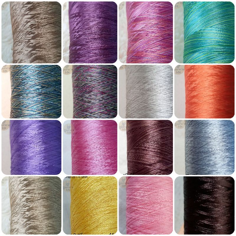 (33-54) Set cuộn Sợi rayon chập ~ 0.8mm | Shopee Việt Nam