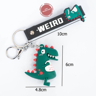 Móc Chìa Khoá Cute Khủng Long, Móc Khoá Keychain Hình Khủng Long Dễ Thương