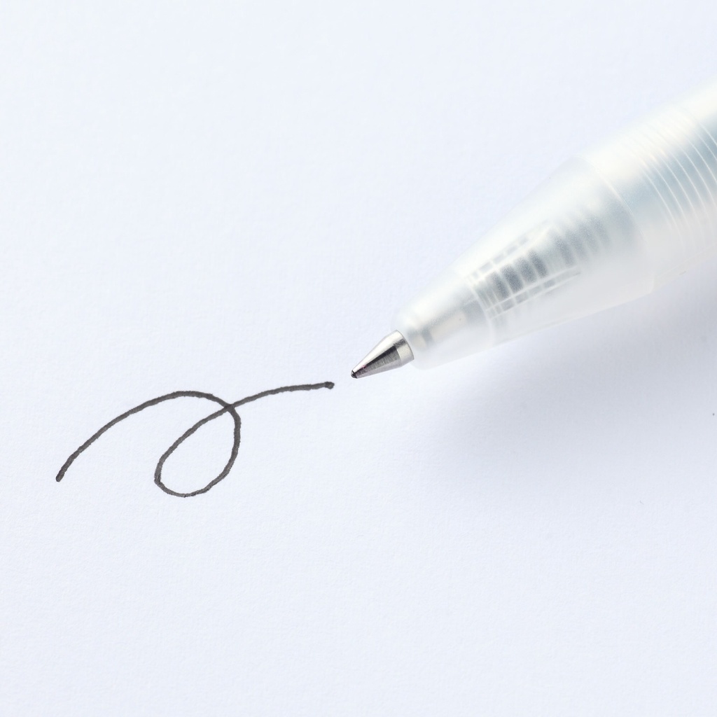 Ảnh Bộ 10 Cây Bút Bi Bấm 0.5mm MUJI 2