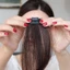 Tóc Mái Giả LAYER, Kẹp Phồng 2 Bên [Có clip, ảnh thật] phong cách Hàn Quốc giống tóc thật Qiqishop