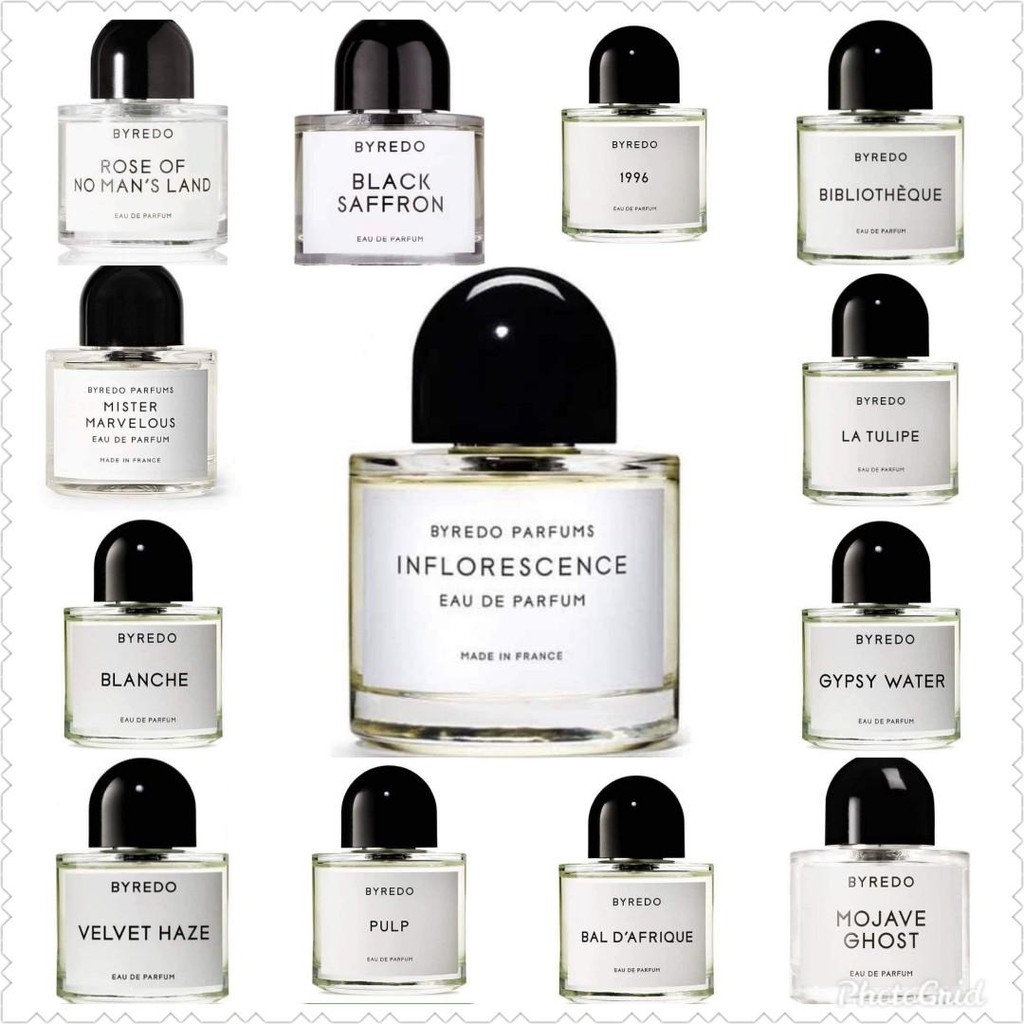 Yolo ❤ Nước hoa Byredo 50ml / 100ml với nhiều mùi hương nhẹ tùy chọn
