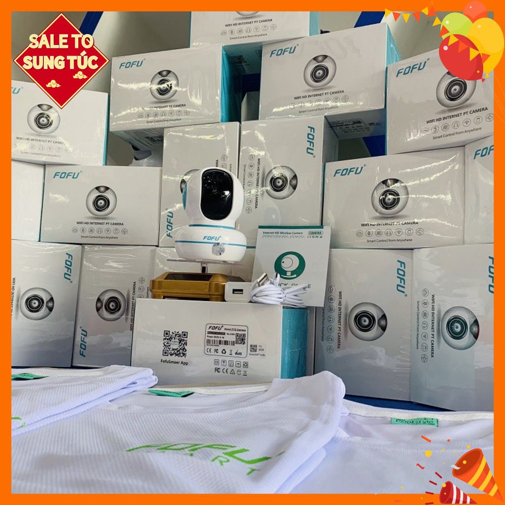 [GIÁ SỐC SHOPEE] Camera Không dây chính hãng Fofu C6C |Camera wifi gia ...