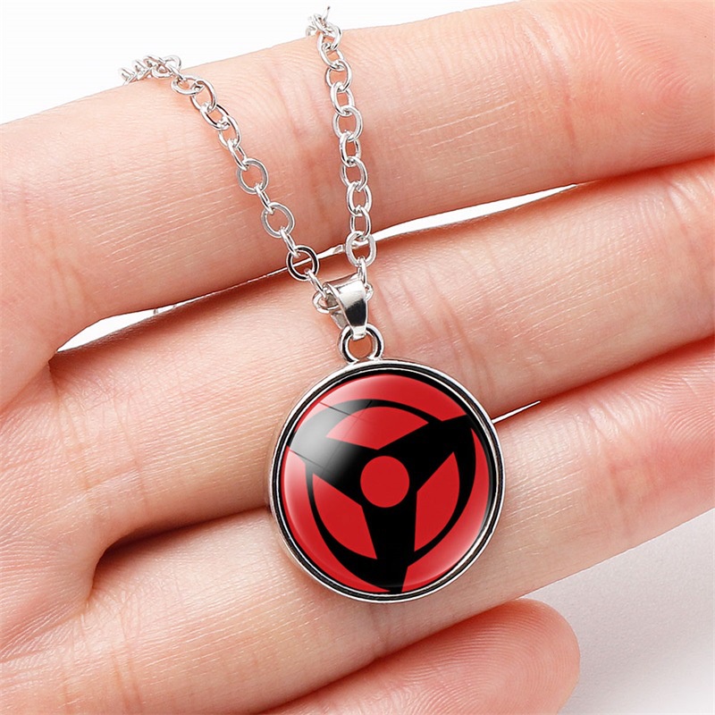 Vòng cổ Mặt Họa Tiết Anime Naruto Sharingan Shippuden 2022