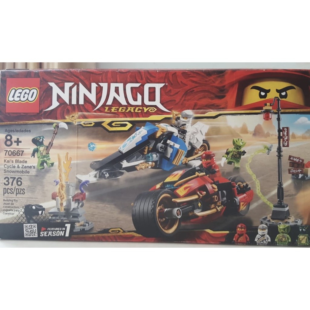 [CÓ SẴN] - LEGO 70667 [CHÍNH HÃNG] - Ninjago - Mô Tô Lưỡi Kiếm Của Kai ...