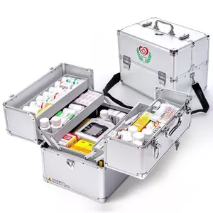 Hộp Sơ Cứu Hộp Thuốc Di Động Bộ Thuốc Gia Dụng Hộp Đựng Thuốc Tủ Thuốc Gia Đình