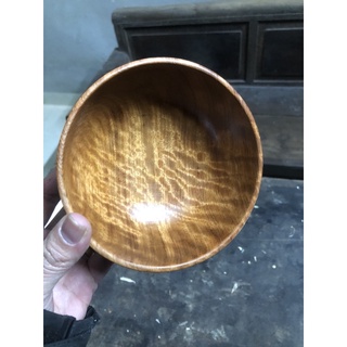 Bát gỗ hương ta hàng tuyển kích cỡ 11,5x5,5 cm