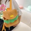 KIN Nữ Dây Rút Ba Lô Học Sinh Túi Bé Gái Sang Trọng Hamburger Ba Lô
