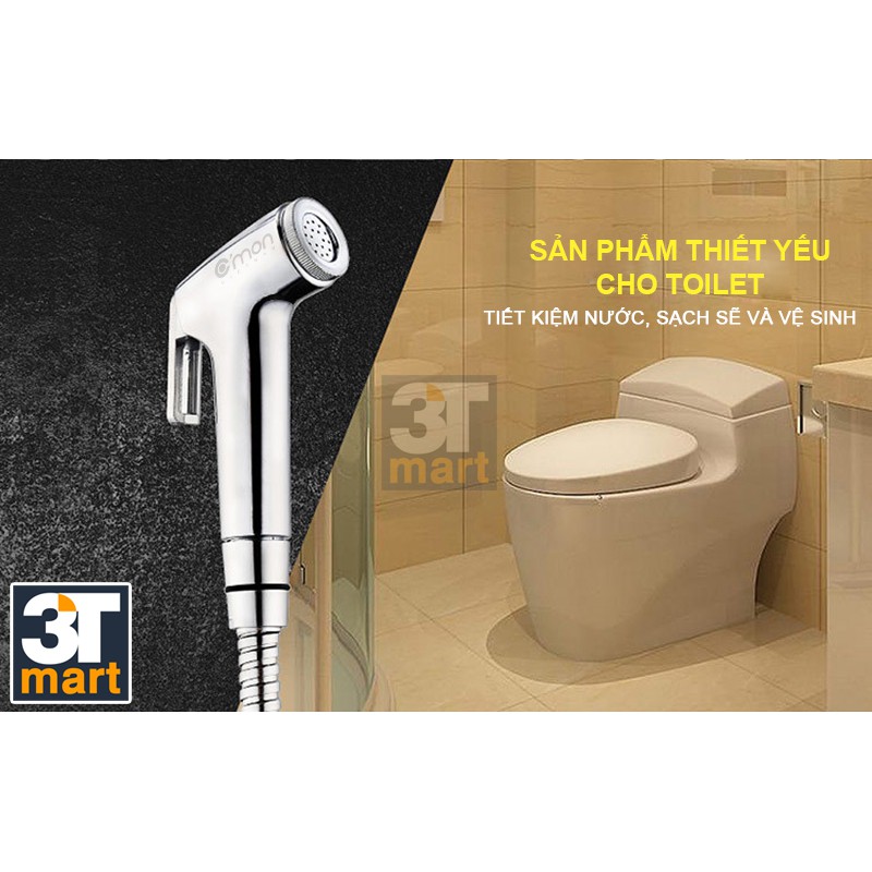 Ảnh Bộ vòi xịt vệ sinh cao cấp C'MON VX-01 3