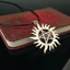 SQ Siêu Nhiên Dean Castiel Winchester Pentagram Mặt Trời Phim Và Truyền Hình Ngoại Vi Thời Trang Dây Da Vòng Cổ gif