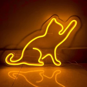 Đèn Trang Trí Led Neon Sign Hình Mèo [ Mẫu 8]