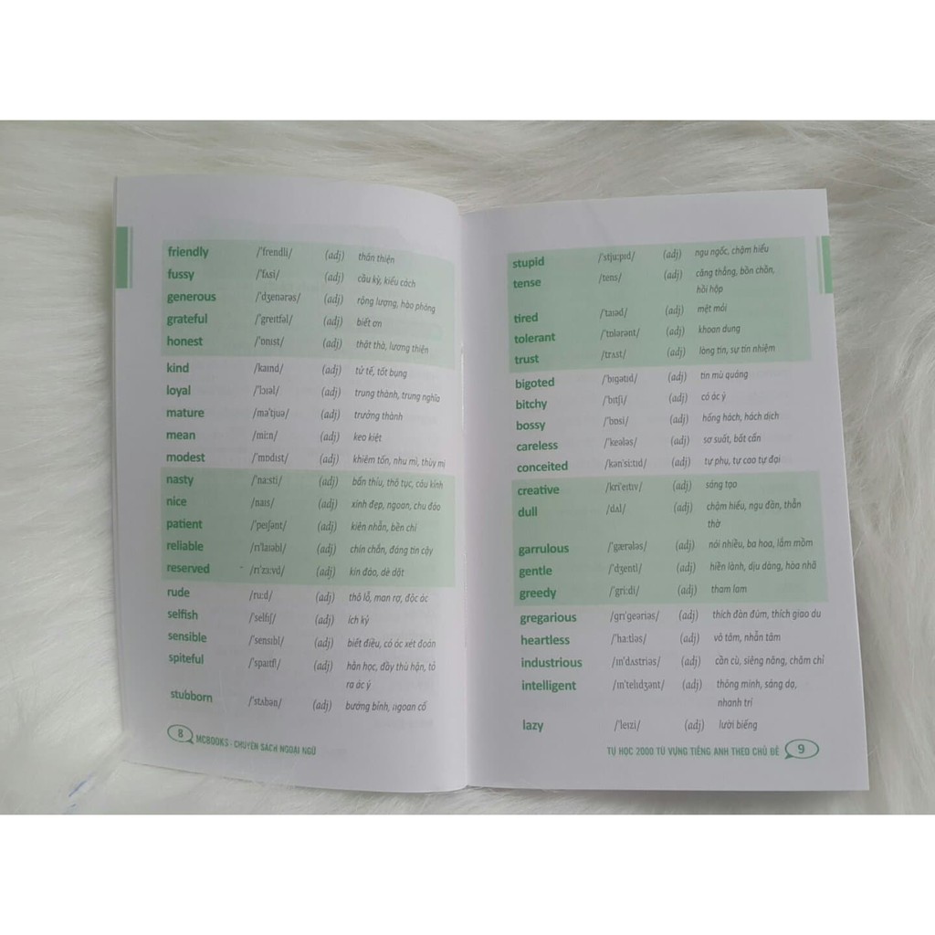 Ảnh SÁCH - Tự Học 2000 Từ Vựng Tiếng Anh Theo Chủ Đề - Tái Bản 2019 Tặng Post Card Danh Ngôn 3