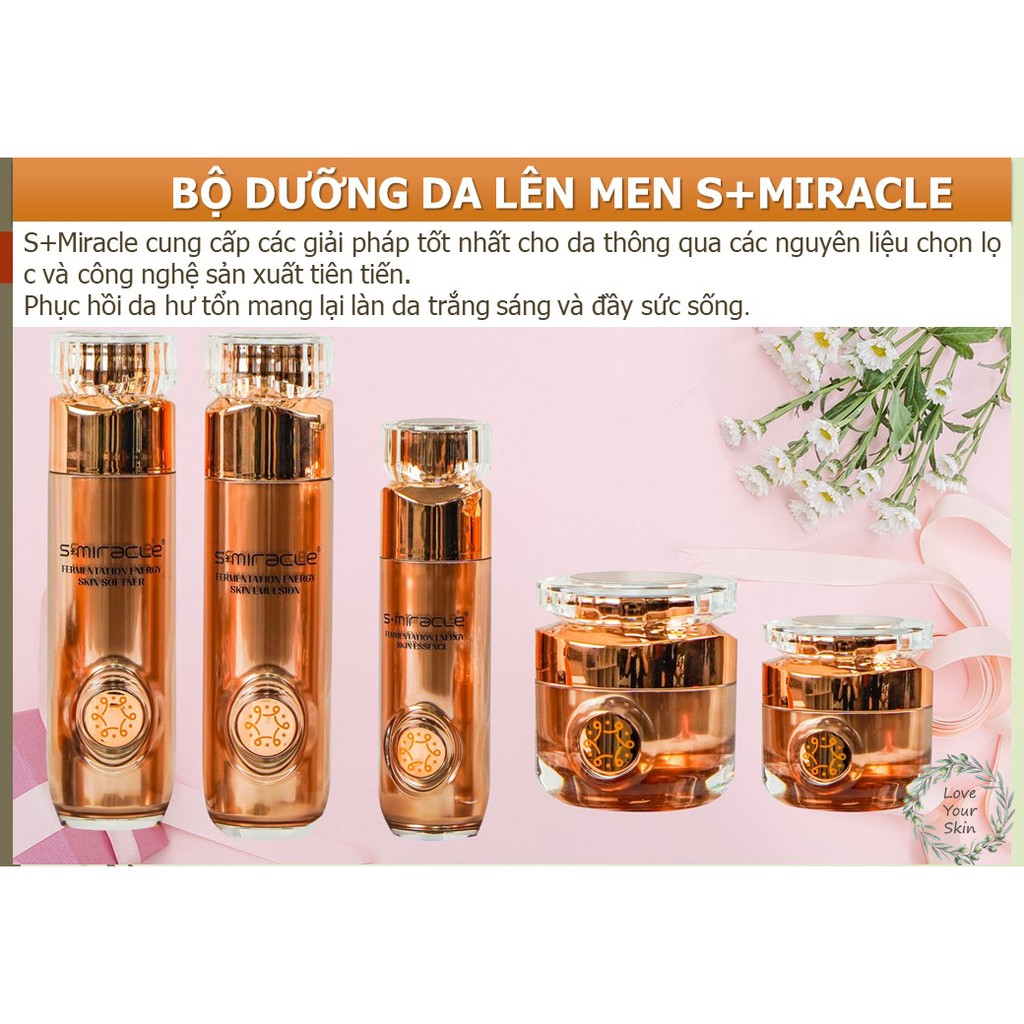 [CHÍNH HÃNG S+ Miracle] Bộ dưỡng da lên men cao cấp Fermentation ...