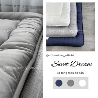 Nệm Topper Xuất Nhật Dày 7cm Gấp Gọn Đa Năng Đệm Chính Hãng M2T BEDDING