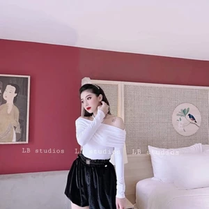 Quần Sooc Nhung sang chảnh
