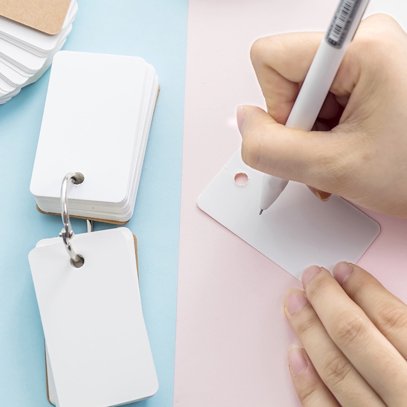 Bộ Thẻ Flashcard Học Từ Vựng Tiếng Anh, Sổ Tay Ghi Chú, Notepad - Kèm Khoen Bìa - BEYOU | BigBuy360 - bigbuy360.vn
