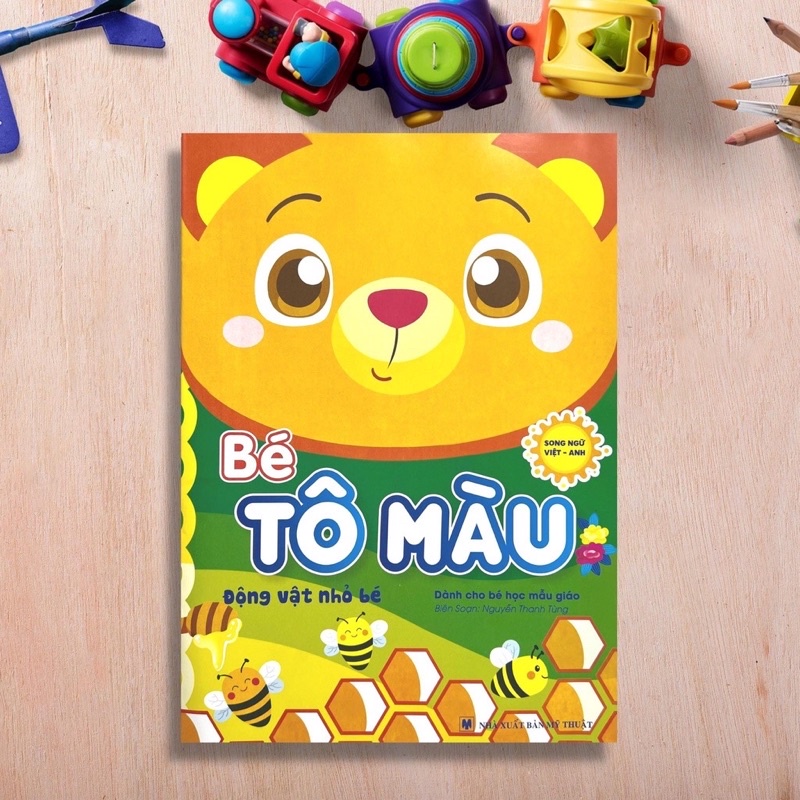 Ảnh Sách - Túi 8 Cuốn Tô Màu Tập Làm Họa Sĩ Nhí 3