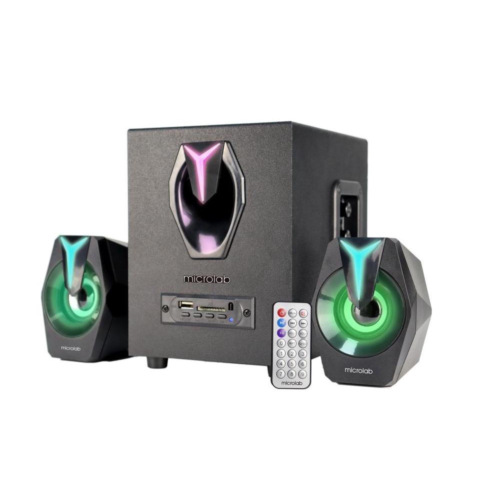 Loa Microlab G100BT: Loa gaming Bluetooth RGB dòng 2.1; Công suất: 14 ...