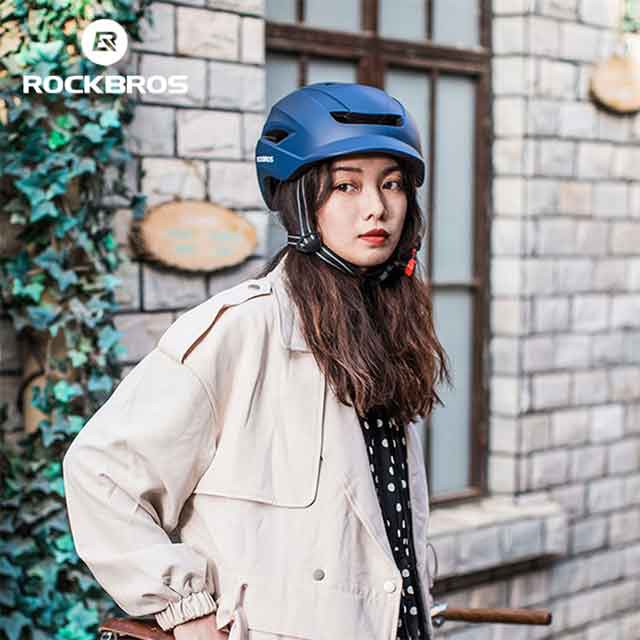 Mũ bảo hiểm xe đạp ROCKBROS dành cho người đi xe đạp đô thị và giải trí - Phong cách an toàn đáp ứng