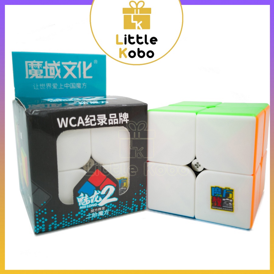 Rubik 2×2 MoYu MeiLong 2 Stickerless Rubic 2 Tầng 2x2x2 Đồ Chơi Trí Tuệ Phát Triển Tư Duy Trẻ Em