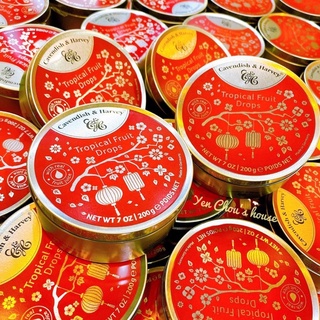 Kẹo trái cây Cavendish & Harvey hộp thiếc limited