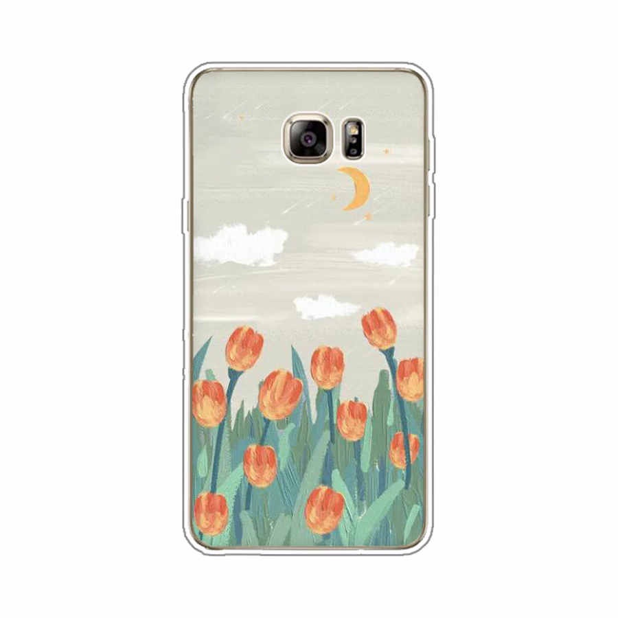 Ốp Điện Thoại TPU Dẻo In Họa Tiết Độc Đáo Thời Trang Cho Samsung Galaxy note 4 5 8
