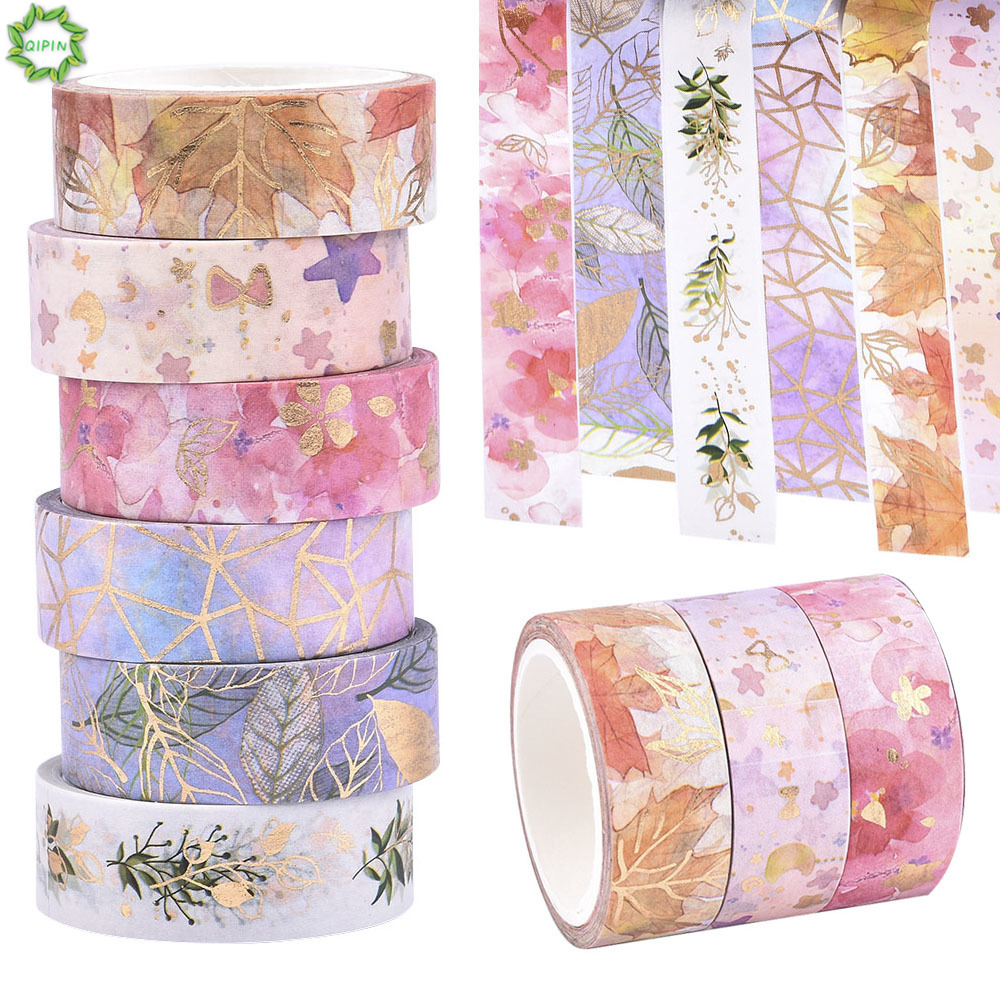 Cuộn băng keo hình bông hoa dán trang trí thủ công DIY | Shopee ...