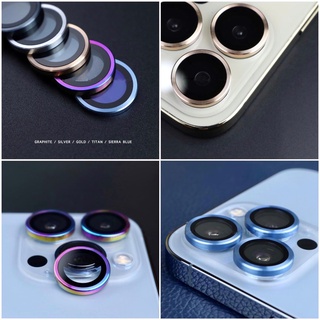 Lens KUZOOM màu trơn bảo vệ camera chống trầy xước cho ip 13/13pro/13promax